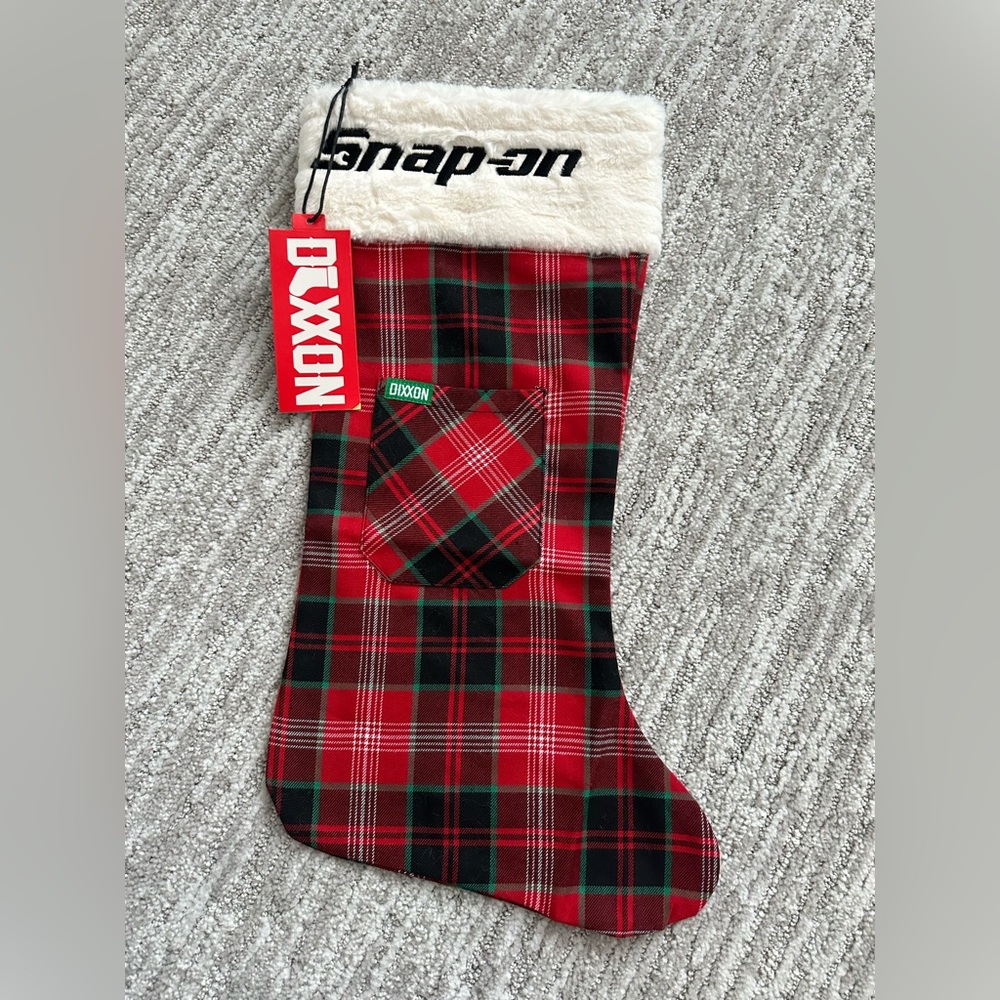 Dixxon SnapOn Christmas Stocking